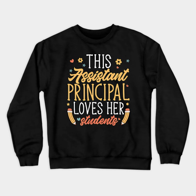 Assistant Principal School Crewneck Sweatshirt by SanJKaka